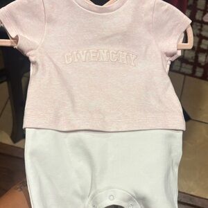 Givenchy Baby Pink and White Outfit